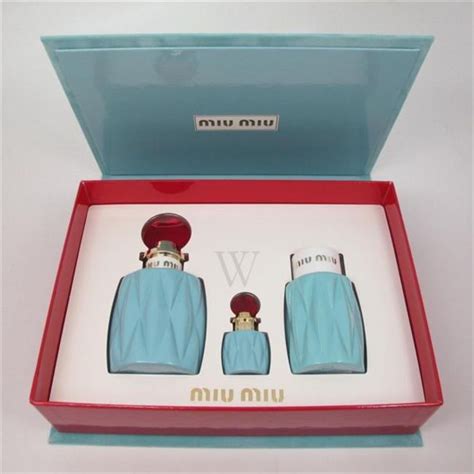 miu miu gift set perfume|miu perfume price.